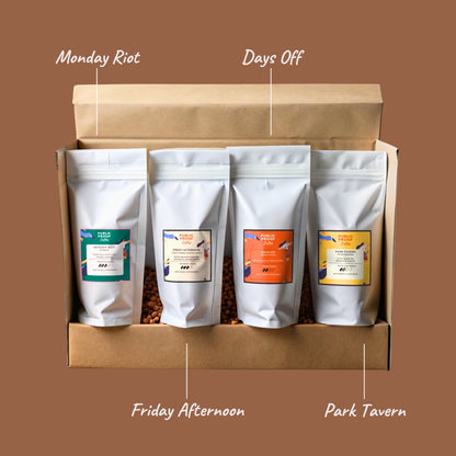 Public Proof Coffee Box | Monday Riot, Friday Afternoon, Park Tavern, Days Off